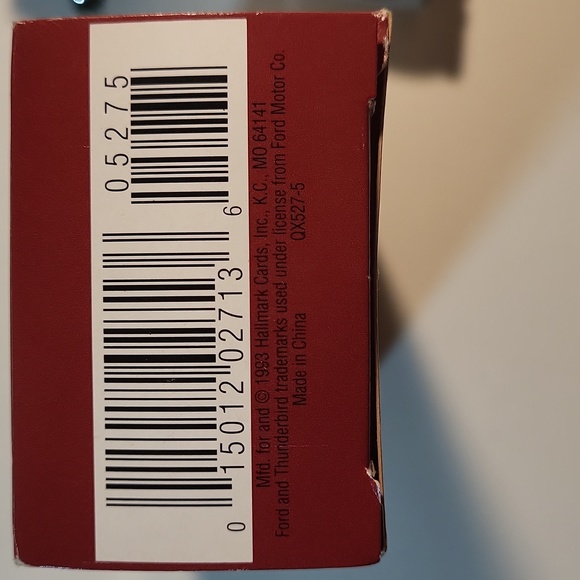 Vintage 1956 Ford Thunderbird Collector's Series Ornament (1993) - Picture 14 of 14